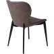 Стул Алвест Av 470 коричневая замша 04/черный