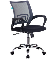 Кресло Бюрократ CH-695N/SL/DG/TW-11 черный/серый