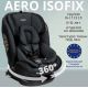 Детское автокресло Indigo Aero Isofix ST-3 темно-серый лен