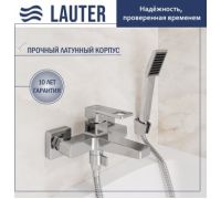 Смеситель Lauter Cascade 21CK6615C с лейкой Serene 21S00103