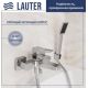 Смеситель Lauter Cascade 21CK6615C с лейкой Serene 21S00103