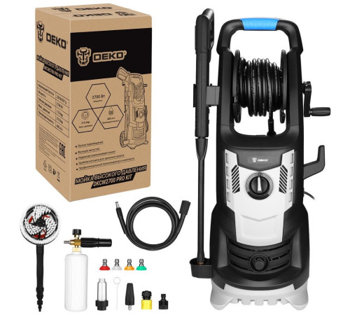 Мойка высокого давления Deko DKCW2700 PRO KIT 085-2031