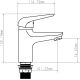Смеситель Econoce EC0280WT