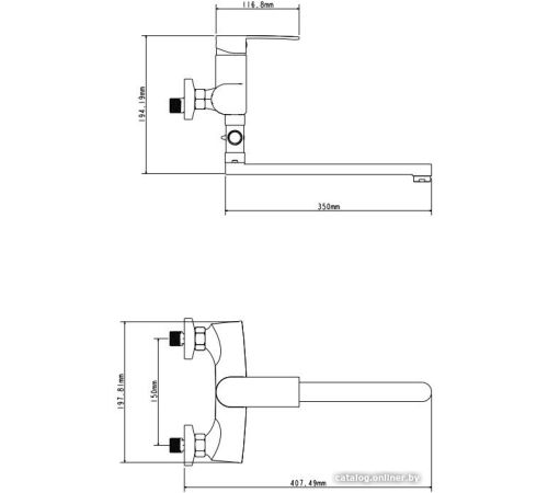 Смеситель Ekko E21151
