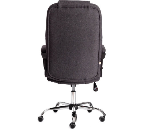Кресло TetChair Bergamo ткань, хром 22/темно-серый F68