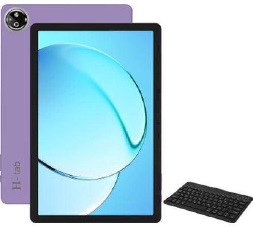 Планшет Horizont H-Tab Crystal 6GB/128GB LTE с клавиатурой, лавандовый