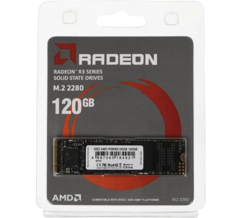 SSD AMD Radeon R3 120GB R3MS0120G8