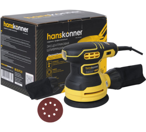 Эксцентриковая шлифмашина Hanskonner HOS8135RC