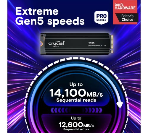 SSD Crucial T705 4TB CT4000T705SSD5