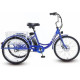 Электровелосипед AVM E-Alfa Trike 24 синий