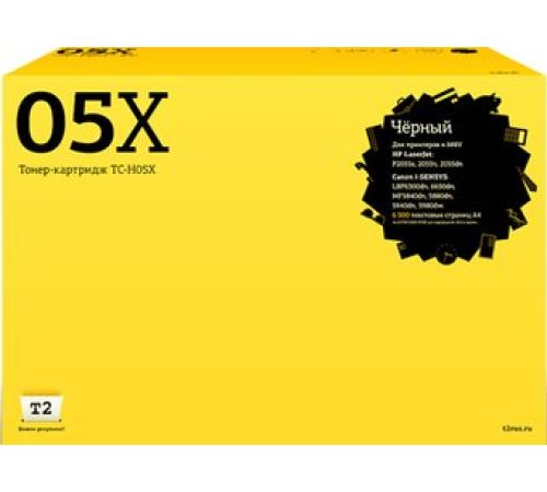 Картридж T2 TC-H05X аналог HP 05Х CE505X