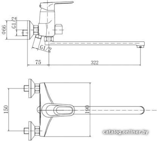 Смеситель Fashun A2204