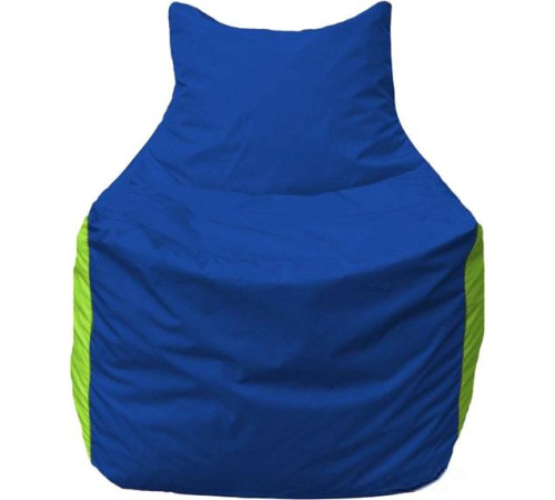 Кресло-мешок Flagman Фокс Ф2.1-119 синий/салатовый