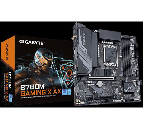 Материнская плата Gigabyte B760M Gaming X AX rev. 1.x