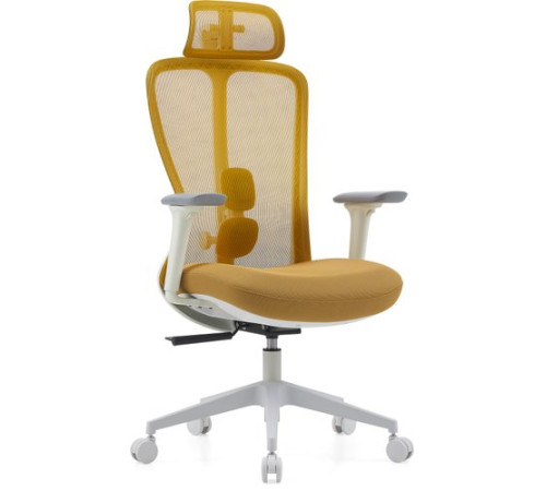 Офисное кресло SPARX Fansil желтый