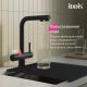 Смеситель IDDIS Umbra UMBBLPFi05 черный матовый