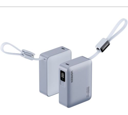 Внешний аккумулятор Ugreen PB584 75173B 10000mAh серый, китайская версия