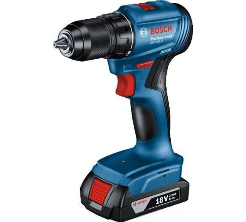 Ударная дрель-шуруповерт Bosch GSR 185-LI Professional 06019K3003 без АКБ, кейс