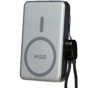 Внешний аккумулятор Roome MagCore W80 10000mAh Magnetic Wireless серый