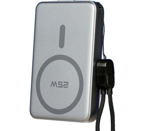 Внешний аккумулятор Roome MagCore W80 10000mAh Magnetic Wireless серый