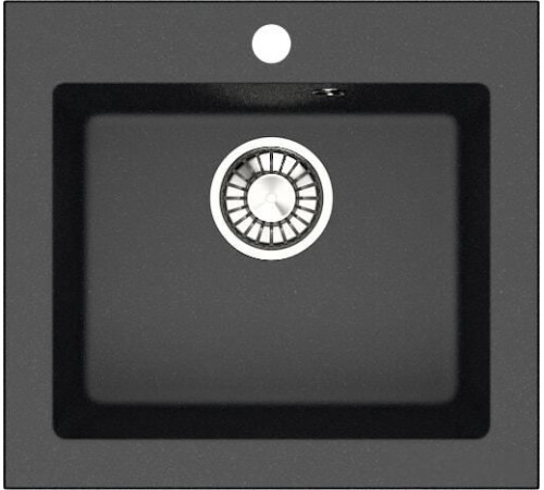 Кухонная мойка Berge BR-4803 черный матовый