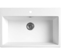 Кухонная мойка Belux Брюгге БР 7851 белый кварц