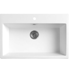 Кухонная мойка Belux Брюгге БР 7851 белый кварц