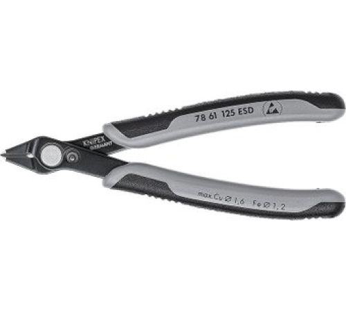 Кусачки боковые бокорезы Knipex Electronic Super Knips 7861125ESD