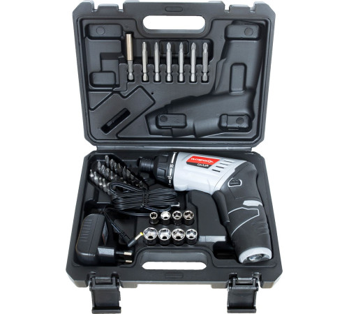 Электроотвертка Интерскол ОА-3.6Ф 433.0.1.00 с 1-м АКБ, кейс