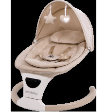 Детские шезлонги и качалки Amarobaby Teddy Swing AB24-22TED/03 бежевый