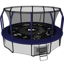 Батут Unix Line Supreme Game 16ft синий