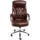 Офисное кресло Woodville Rich 1869 коричневый