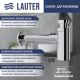 Умывальник Lauter 21540 + клапан 21190CH + сифон 21635CH хром