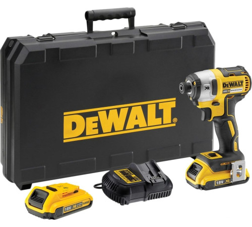 Винтоверт DeWalt DCF887P2 с 2-мя АКБ 5 Ah