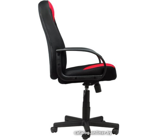 Офисное кресло Brabix City EX-512 ткань, черный/красный