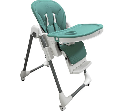 Высокий стульчик Sweet Baby Roma бирюзовый