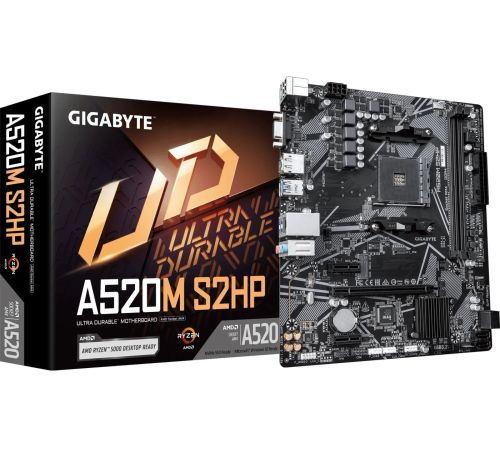 Материнская плата Gigabyte A520M S2HP