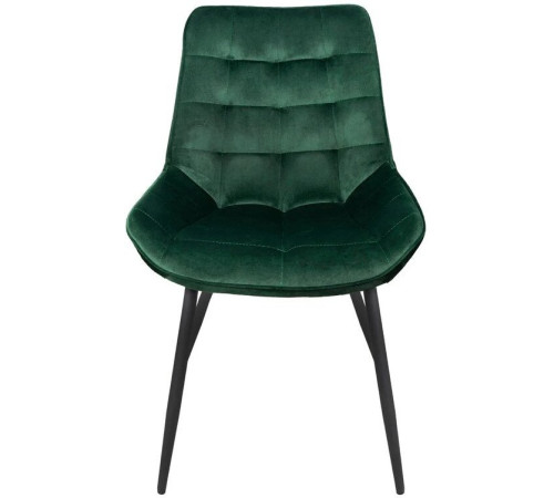 Стул AksHome Darren темно-зеленый/черный