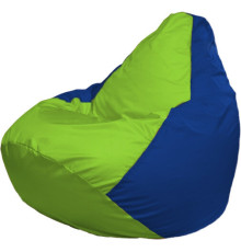 Кресло-мешок Flagman Груша Макси Г2.1-159 синий/салатовый