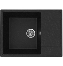 Кухонная мойка Practik PR-M 650-004 черный оникс