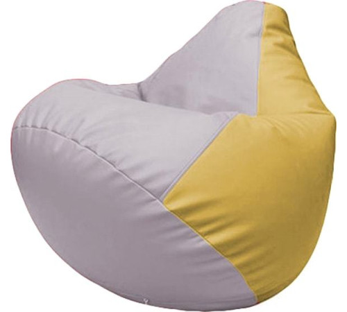 Кресло-мешок Flagman Груша Макси Г2.3-2508 сиреневый/охра