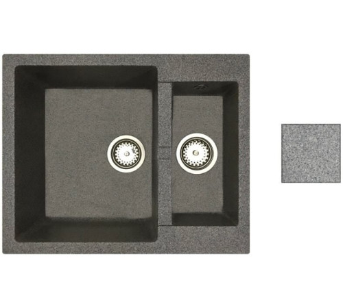 Кухонная мойка БелЭворс Duet грей