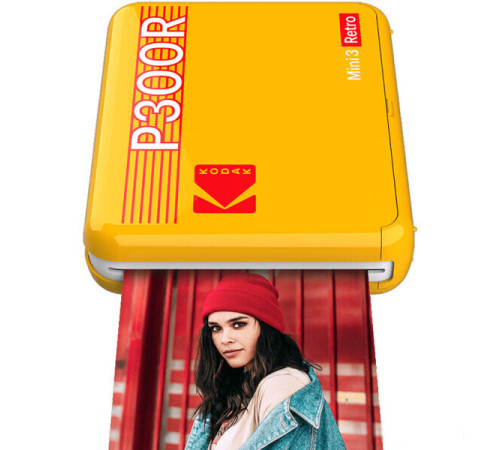 Мобильный фотопринтер Kodak Mini 3 Retro P300R Y