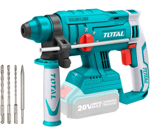 Перфоратор Total TRHLI2201 без АКБ