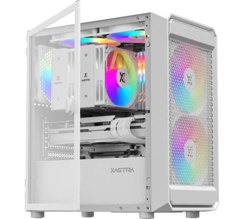 Корпус XASTRA A303M 3ARGB белый