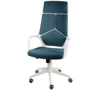 Кресло Norden IQ CX0898H-0-56 белый/голубой
