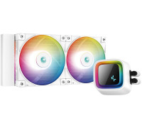 Система жидкостного охлаждения для процессора DeepCool LS520 WH R-LS520-WHAMNT-G-1