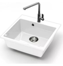 Кухонная мойка MARRBAXX Карельский камень модель 42/Q7 F042Q007 хлопок/белый