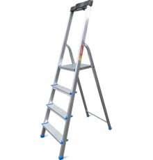 Лестница-стремянка LadderBel STR-AL-4T c органайзером