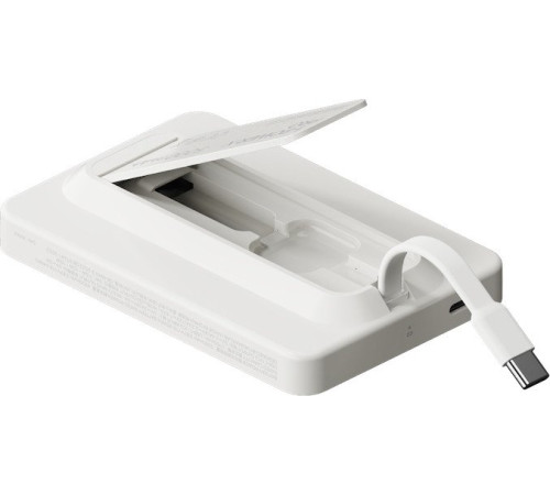 Внешний аккумулятор Momax 1-Power X Pro Magnetic Built-In USB-C IP131 5000mAh белый